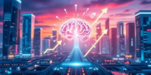 AI in Creative and Business Fields.png AI generated image using Flux AI