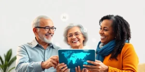 Sass releases new AI course for adults and seniors.png AI generated image using Flux AI